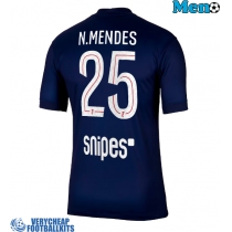 Paris Saint-Germain Nuno Mendes #25 Replica Home Shirt 2025-26 Short Sleeve